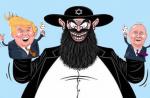 Tanto Clinton como Trump son la misma pandilla kosher. La hija de Trump, Ivanka, se convirtió al judaísmo.