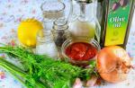 Соус из томатной пасты с чесноком и зеленью Томатно-чесночный соус с сыром фета