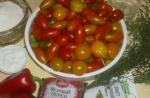 Tomates enlatados para el invierno sin tediosa esterilización.