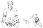 Mudras para la meditación y la tranquilidad - Dhyana, Shakti, Flauta