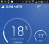 Clean Master Application สำหรับ Android ดาวน์โหลดฟรีแอปพลิเคชัน Klein Master