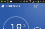 Clean Master Application for Android Bezplatne Stiahnite si aplikáciu Klein Master