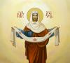 Oración a la virgen theotokos alégrate a la bendita María