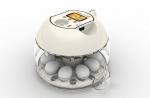 Características de la ventilación en la incubadora Intensidad de la ventilación en la incubadora para 500 huevos