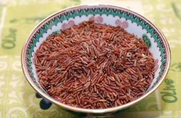 Raudonųjų ryžių receptai
